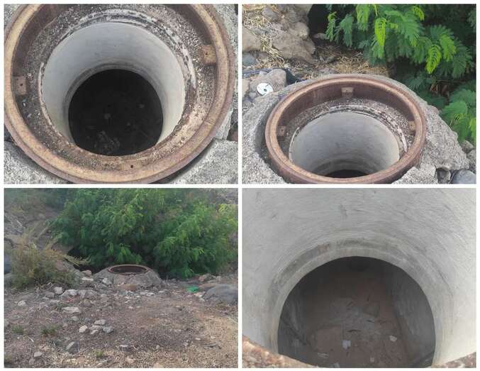 Arquetas abiertas/TA.